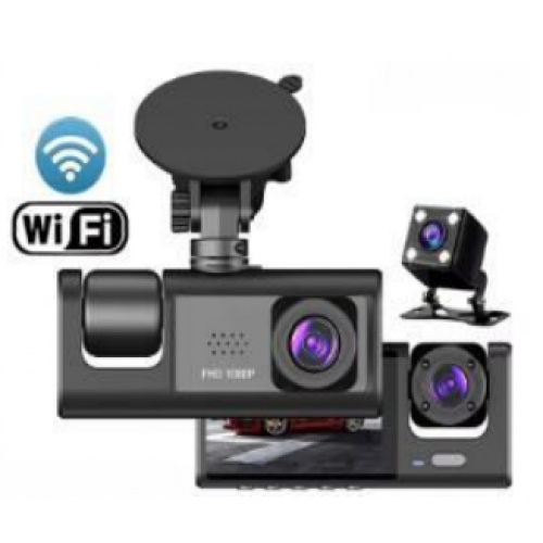 PRS S1 1080P 3 KAMERA WİFİ ARAÇ KAMERASI